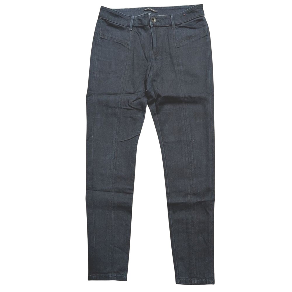 Banana Republic Womens 28 Skinny Seamed Jeans Stretch Dark Wash